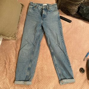 zara mom jeans